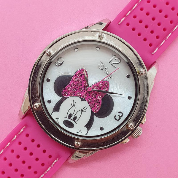 Vintage Pink Minnie Mouse Women's Watch | Minnie Mouse Gift Watch