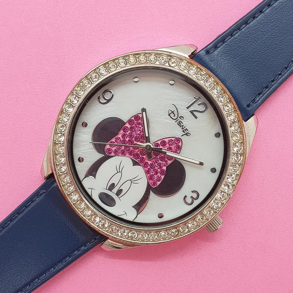Vintage Gemstones Minnie Mouse Women's Watch | Minnie Mouse Gift