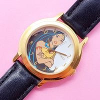 Vintage Disney Pocahontas Watch for Women | Gold-tone Disney Watch