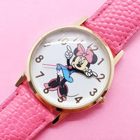 Vintage Disney Minnie Mouse Watch for Women | Gold-tone Disney Watch