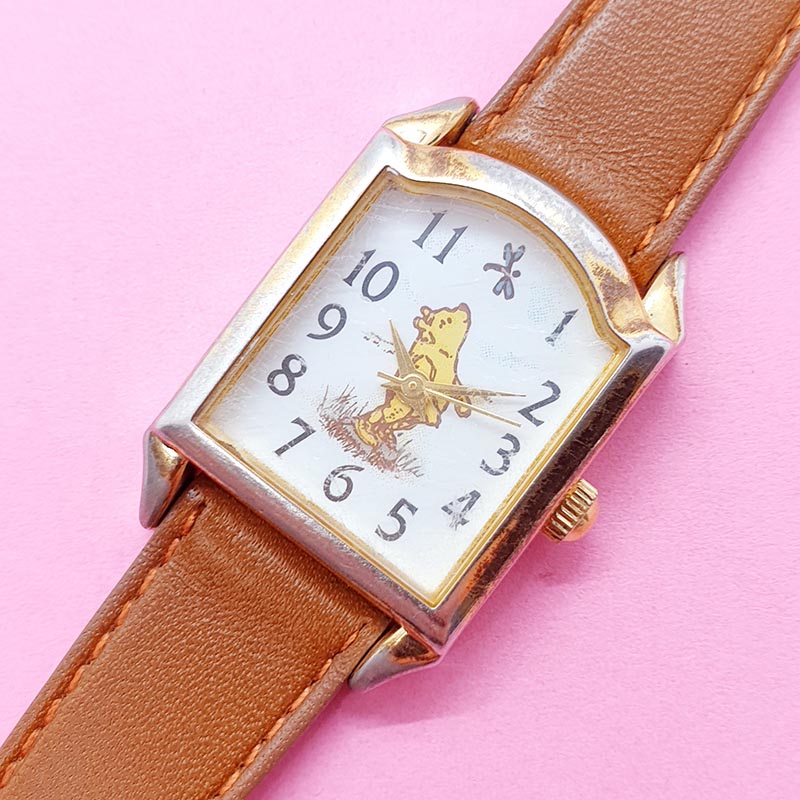 Vintage Disney Winnie the Pooh Watch for Women | Gold-tone Watch