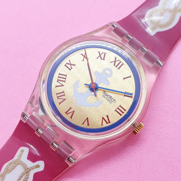 Vintage Swatch RED KNOT LK130 Watch for Her | Swatch Lady