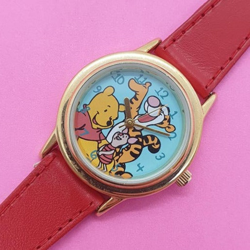 Vintage Disney Winnie, Tiggar & Piglet Ladies Watch | 90s Character Watches