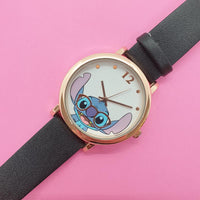 Vintage Disney Stitch Ladies Watch | Rose-gold Disney Watch
