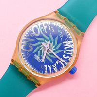 Vintage Swatch TONE IN BLUE SLK100 Women's Watch | Swatch Musicall