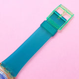 Vintage Swatch TONE IN BLUE SLK100 Women's Watch | Swatch Musicall