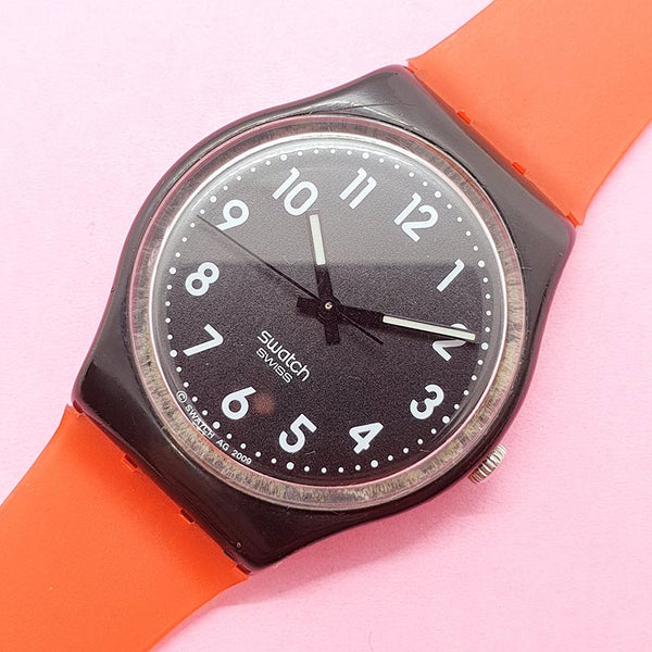 Vintage Swatch BLACK SUIT GB247 Women's Watch | Swatch Gent