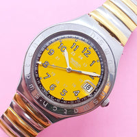 Vintage Swatch HAPPY JOE YELLOW YGS409C Women's Watch | Swatch Irony