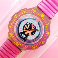 Vintage Swatch Scuba CHERRY DROPS SDG102 SDG103 Women's Watch with Box