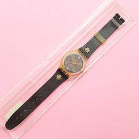 Vintage Swatch Gent BERGSTRUSSLI GZ105 Women's Watch with Box