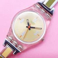 Vintage Swatch FALL OF LEAF LK276G Watch for Her | Swatch Lady