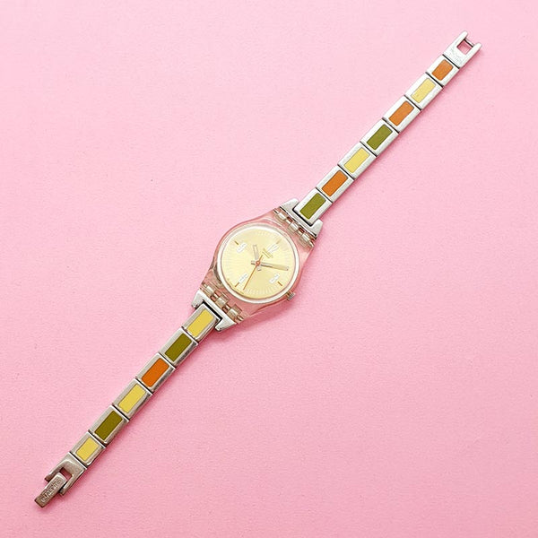Vintage Swatch FALL OF LEAF LK276G Watch for Her | Swatch Lady