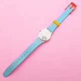 Vintage Swatch DOTTED SWISS LW104 Watch for Her | Swatch Lady