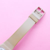 Vintage Swatch BEIGE ARABIC GT102 Watch for Her | Swatch Lady