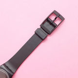 Vintage Swatch BLACK PEARL LB114 Watch for Her | Swatch Lady