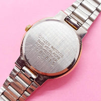 Pre-owned Two-tone Citizen Women's Watch |  Black Dial Wristwatch