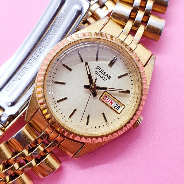 pulsar ladies dress watch Vintage Pulsar 1N01-X203 Watch