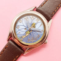 Vintage Disney Tinker Bell Ladies Watch | Blue Dial Seiko Watch