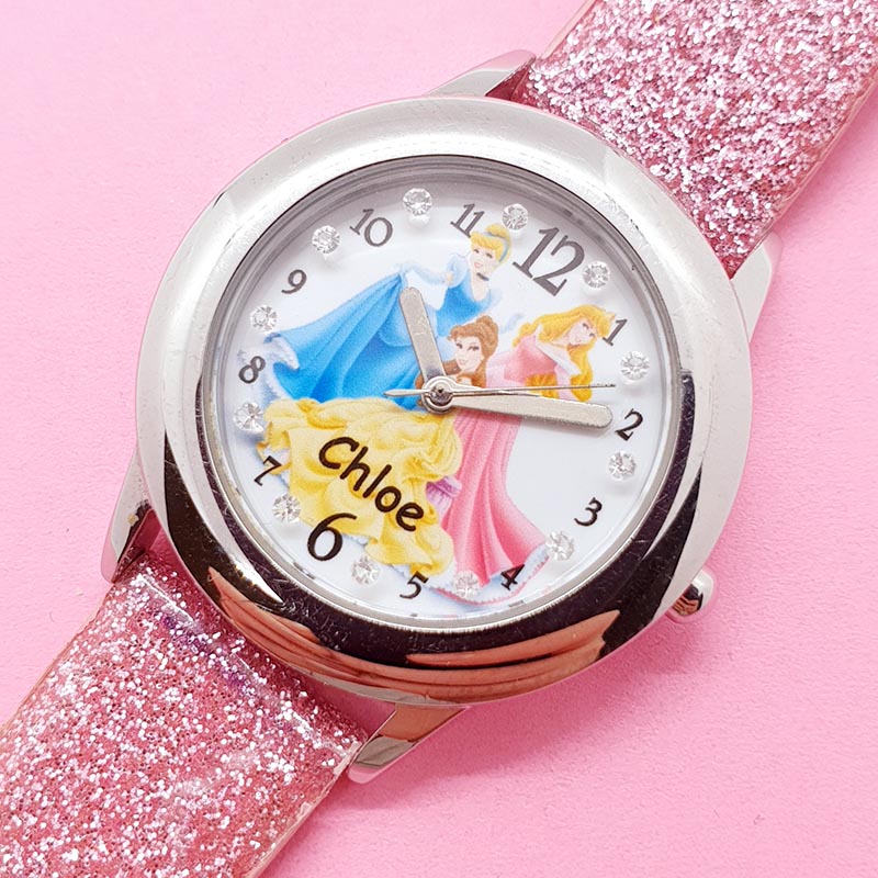 Vintage White Disney-Inspired Women\'s Character Watch Made In France Vintage Disney Snow White Ladies Watch | Silver-tone  main image 4