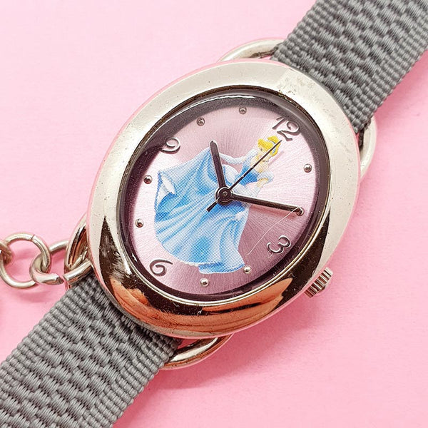 Vintage Disney Cinderella Ladies Watch | Silver-tone Disney Watch