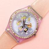 Vintage Disney Princess Characters Ladies Watch | Purple Watch