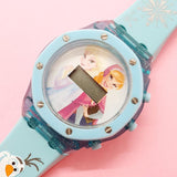 Vintage Disney Elsa & Anna Ladies Watch | Blue Digital Watch