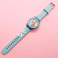 Vintage Disney Elsa & Anna Ladies Watch | Blue Digital Watch