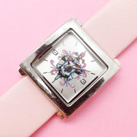 Vintage Skull on Dial Watch for Women | Pink Ladies Watch