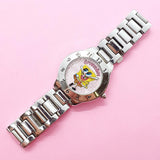 Vintage Silver-tone SpongeBob Watch for Women | Bracelet Ladies Watch