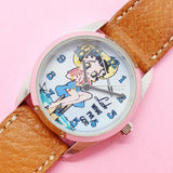 Vintage Silver-tone Betty Boop Watch for Women | 90s Quartz Watch