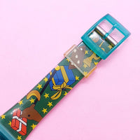 Vintage Christmas UNICEF Watch for Women | Colorful Ladies Watch