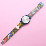 Vintage Christmas UNICEF Watch for Women | Colorful Ladies Watch