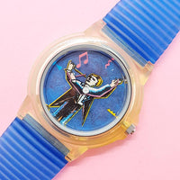 Vintage Music Conductor Watch for Women | Blue Vintage Watch