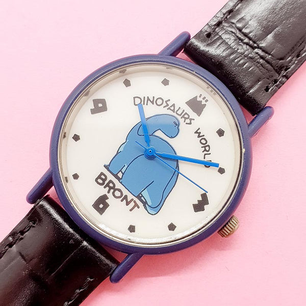 Vintage Dinosaurs World Watch for Women | Blue Watch for Ladies
