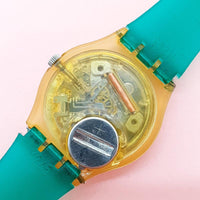 Vintage Classic Swatch Watch for Her | 90s Date Swatch Gent