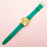 Vintage Classic Swatch Watch for Her | 90s Date Swatch Gent