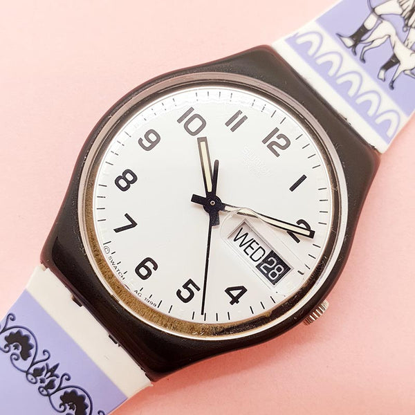 Vintage Swatch ONCE AGAIN GB743 Watch for Her | Swatch Gent