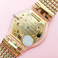 Vintage Swatch PAVED IN GOLD SFK127 Watch for Her | Swatch Skin