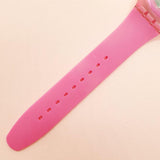 Vintage Swatch PINK LACQUERED SUOP100 Watch for Her | Swatch New Gent