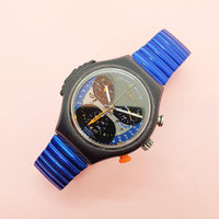 Vintage Swatch ACTIVATION SOI401 Watch for Her | Swatch Chrono Alarm