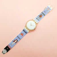 Vintage Swatch SNOWCOVERED GK733 Watch for Her | Swatch Gent