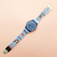 Vintage Swatch UP-WIND GN230 Watch for Her | Swatch Gent