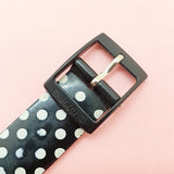 Vintage Swatch BLACK SUIT DOTS GB247K Watch for Her | Swatch Gent