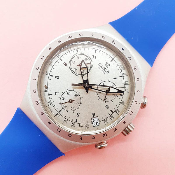 Vintage Swatch FREEZING RAIN YCS4006AG Watch for Her | Swatch Irony Chrono