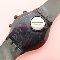 Vintage Swatch MOON SHADOW SCB110 Watch for Her | Swatch Chrono