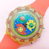 Vintage Swatch LILIBETH SBK104 Watch for Her | Swatch Chrono