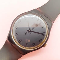 Vintage Swatch BLACKOUT GB105 Watch for Her | Swatch Gent