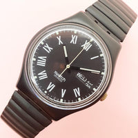 Vintage Swatch NERO GB722 Watch for Her | Swatch Gent